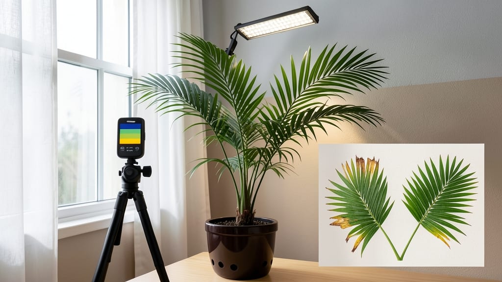 How Much Light Do Palm Plants Need: Bright Indirect Sunlight Rules for Thriving Growth