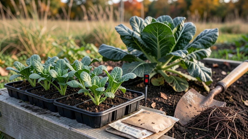 When to Plant Collard Greens in SC: Frost-Free Deadlines by Zone 7a/8a