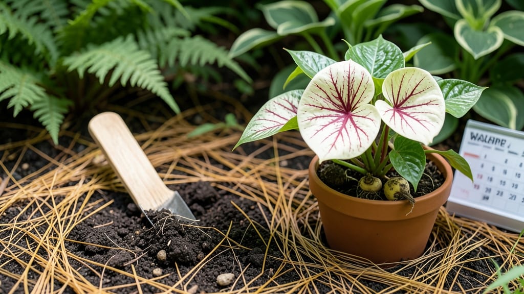 When to Plant Caladium Bulbs in Zone 8: After Last Frost for Vibrant Foliage