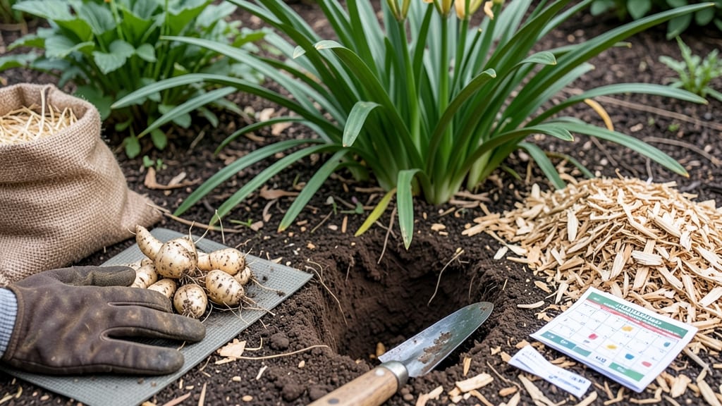 When to Plant Daylily Bulbs in Zone 5: Exact Weeks Before Frost for Strong Root Growth