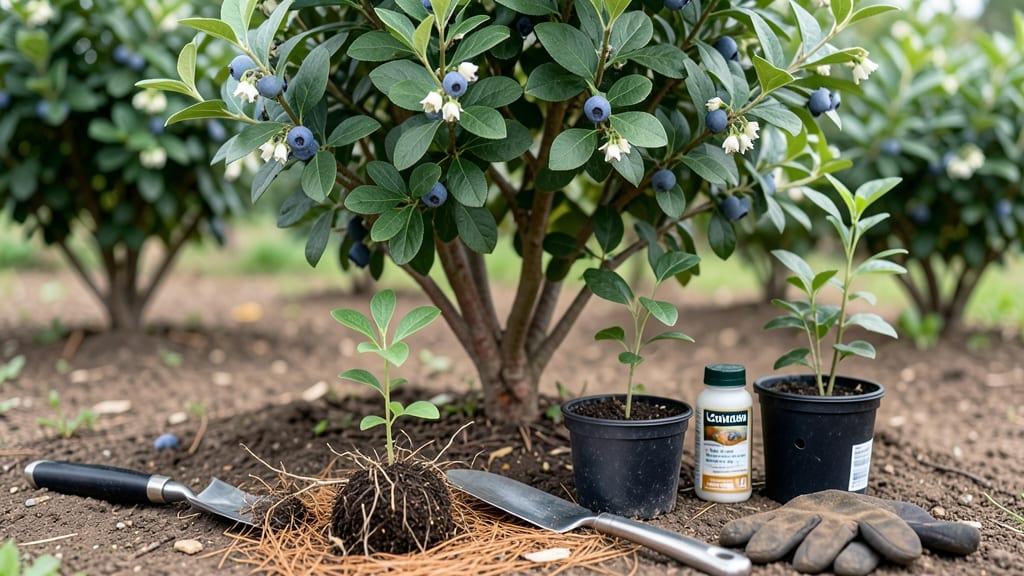 When to Plant Blueberry Bushes in Mississippi: Chill-Hour Matching Guide for Zone 8A Success