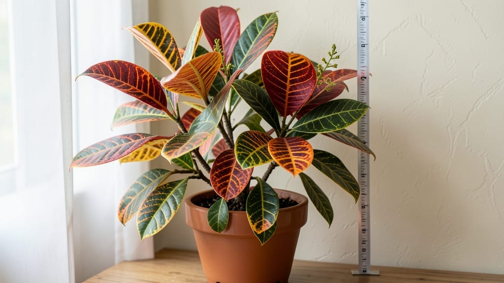How Tall Do Croton Plants Grow: Variety-Specific Heights and Care Secrets
