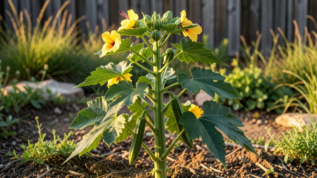 How Tall Do Okra Plants Grow: Height Guide by Variety & Growing Conditions