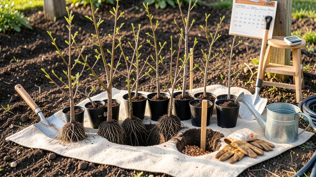 When to Plant Fruit Trees in Illinois: Spring Soil Warmth & Chill-Hour Rules by Variety
