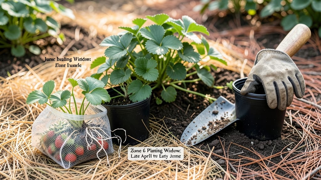 When to Plant Strawberries in Zone 6: Soil Temp Triggers for Germination Success