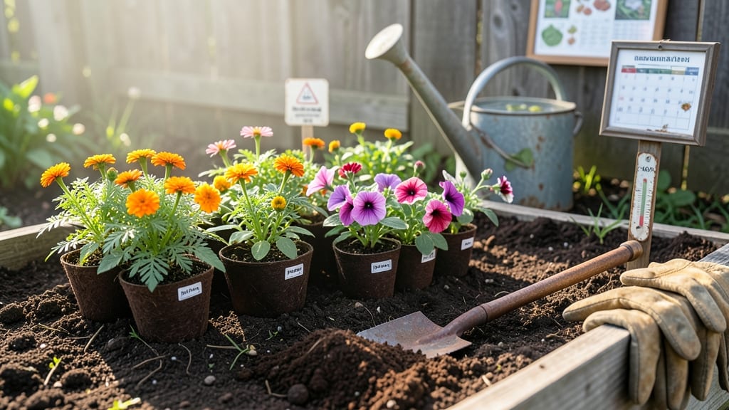 When to Plant Annuals in Zone 5: Exact Weeks Before Last Frost for Vibrant Blooms