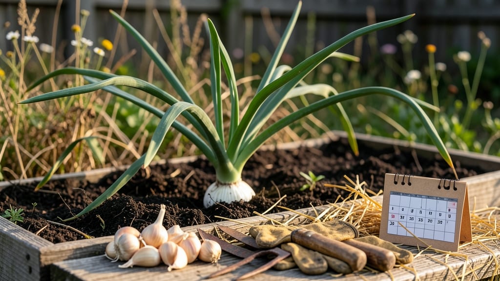 When to Plant Garlic in Zone 4b: Exact Weeks Before Frost for Strong Bulbs