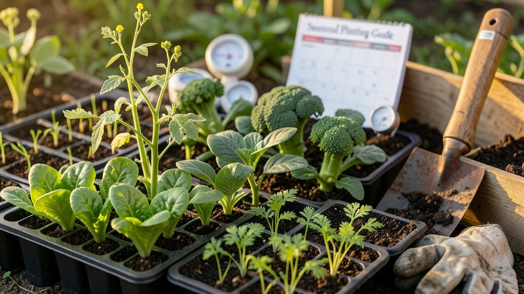 When Is the Best Time to Plant Vegetables in California: Microclimate-Specific Weeks for Zero Bolting Risk