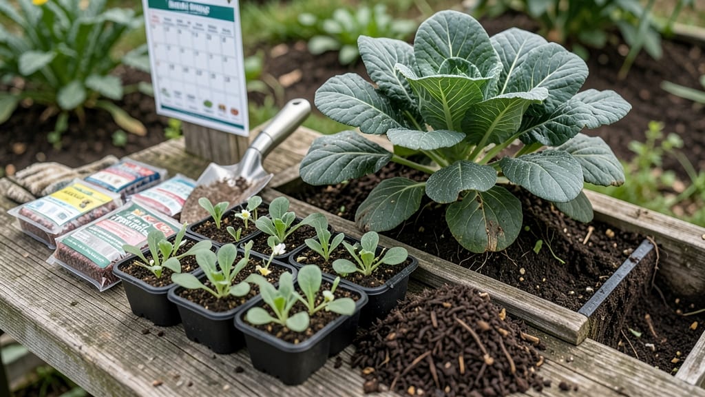 When to Plant Collard Greens in North Carolina: Frost-Free Timeline by Microclimate Zone