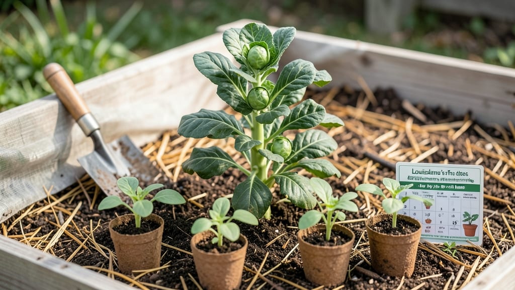 When to Plant Brussel Sprouts in Louisiana: Humidity-Proof Schedule for Year-Round Success