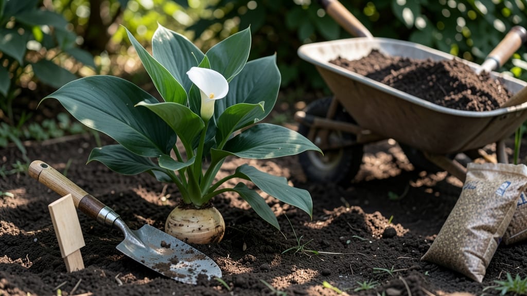 When to Plant Calla Lily Bulbs in Zone 5: Soil Warmth Triggers for Zero-Frost Success